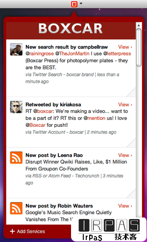 Boxcar - 整合型实时信息推送 [Mac/iOS] 1