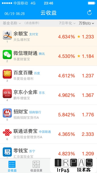 云收益 Pro - 理财产品收益查询[iOS/Android] 1